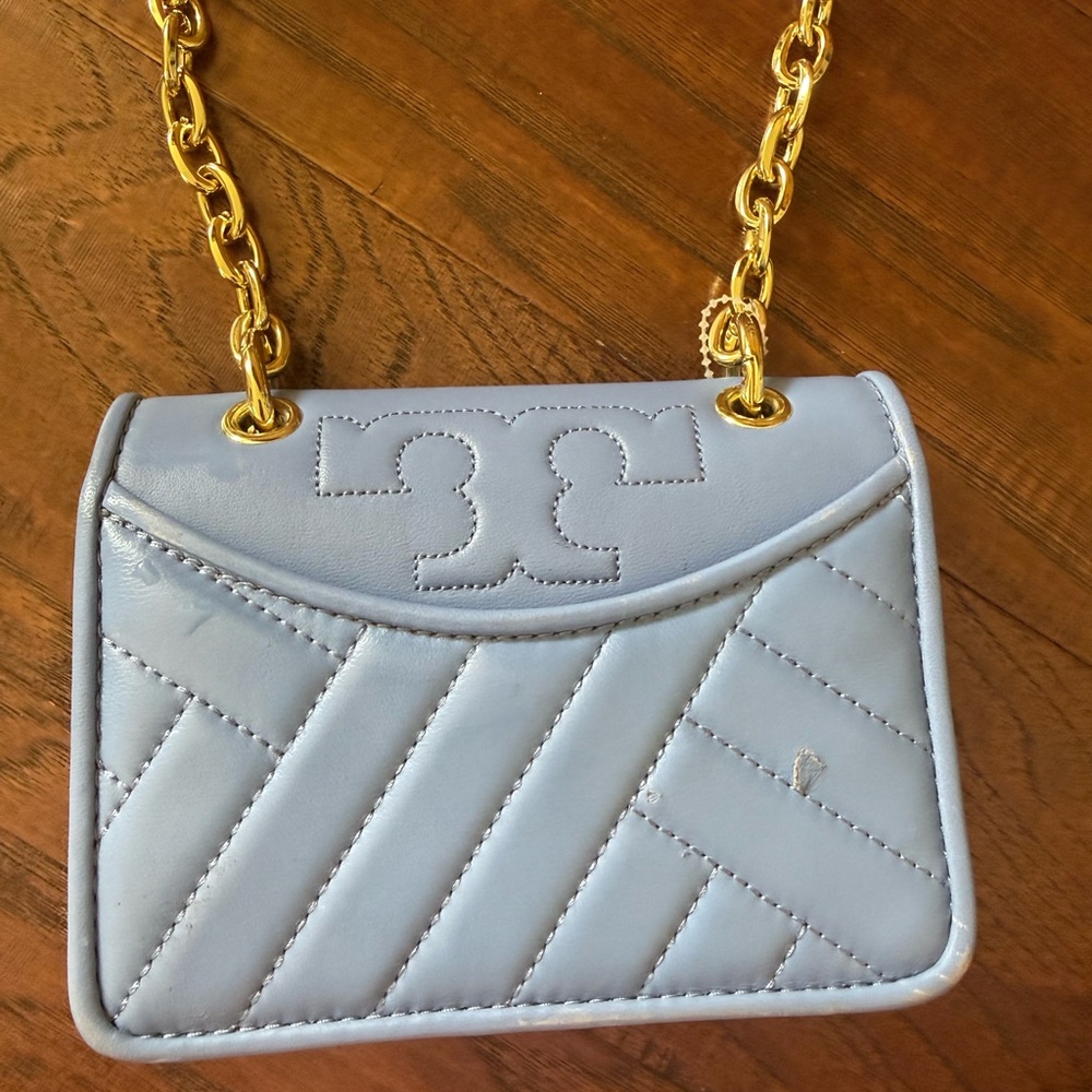 Tory Burch Light Blue Crossbody Bag - Picture 2 of 7